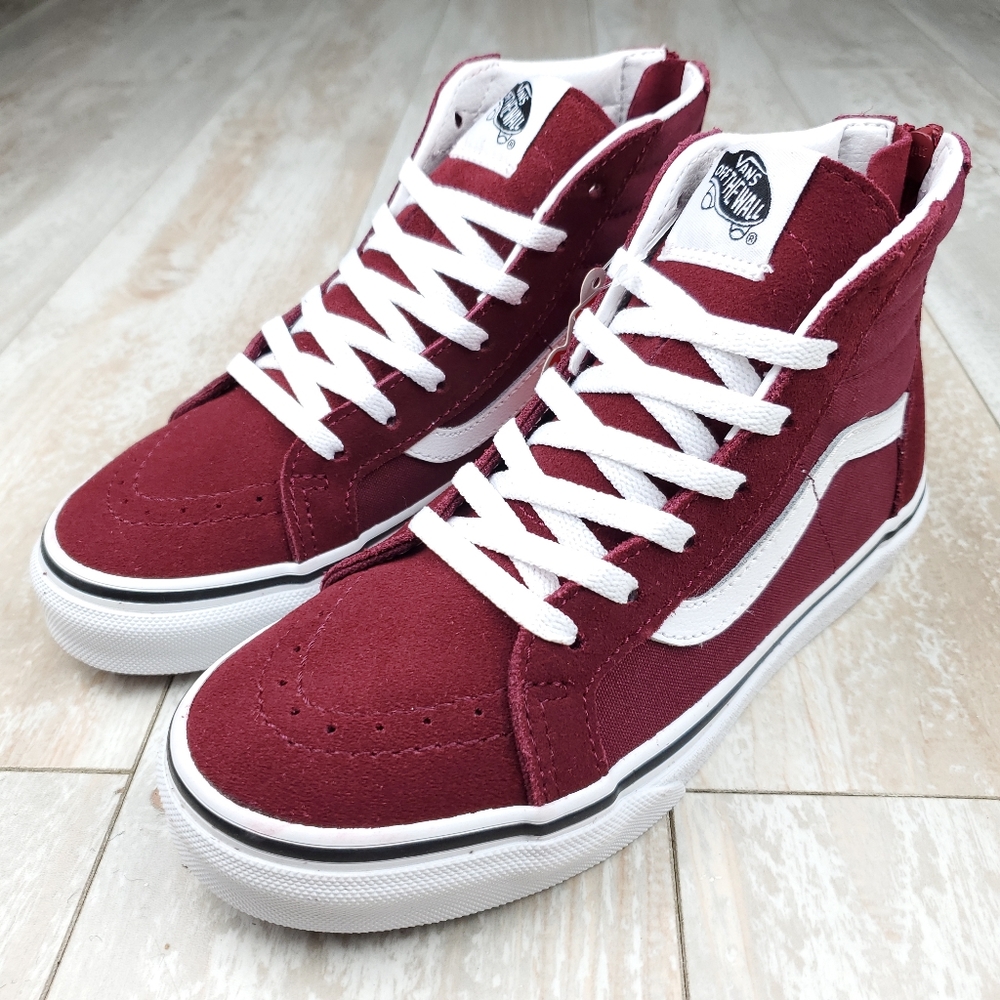 Vans SK8-Hi Zip Windsor Wine - Picture 8 of 8